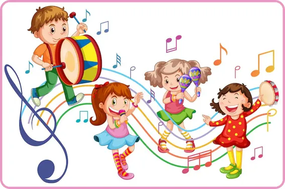 آموزش ریتم به کودکان ریتم در بازی های کودکانه آموزش ریتم در موسیقی کودک در آموزشگاه موسیقی سرودمهر