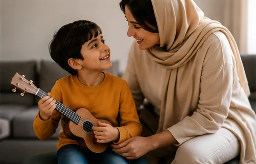 تشویق کودکان در آموزش موسیقی
