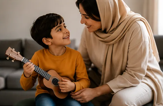 نقش والدین در آموزش موسیقی کودک